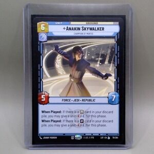 Star Wars Unlimited Anakin Skywalker Champion of Mortis 70/264 Legends of Force
